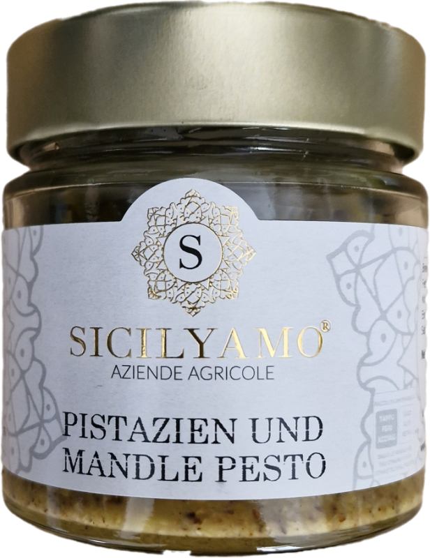 Pesto aus Mandeln und Pistazien | Sapora Sicily